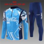 Kids Napoli 2024/25 Half-Zip Sweater+Pant 14001