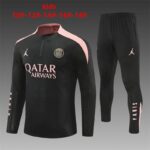 Kids Paris Saint-Germain 2024/25 Half-Zip Sweater+Pant 14001
