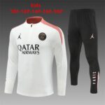 Kids Paris Saint-Germain 2024/25 Half-Zip Sweater+Pant 14001