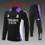 Kids Real Madrid 2024/25 Half-Zip Sweater+Pant 14001
