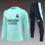 Kids Real Madrid 2024/25 Half-Zip Sweater+Pant 14001