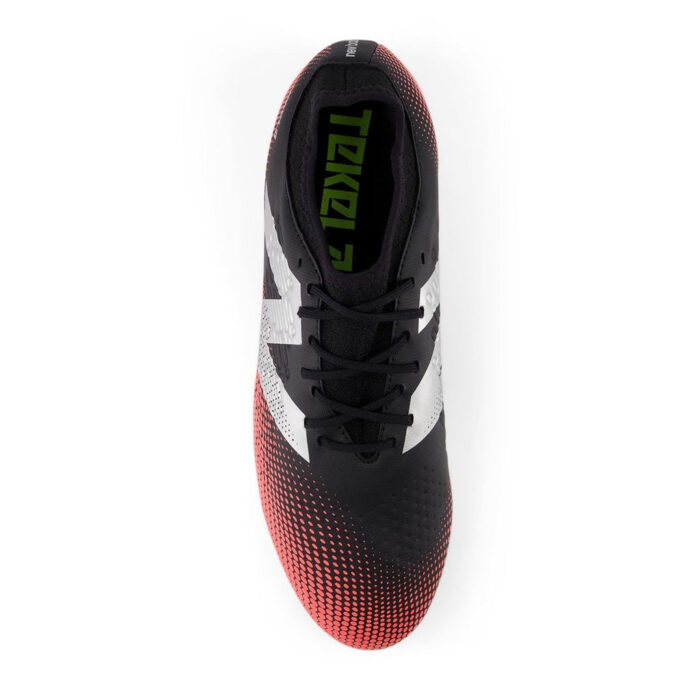 New Balance Tekela 4+ Magique Firm Ground Football Boots – Black/Red – view 3