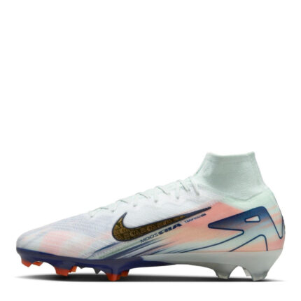 Nike Mercurial Superfly 10 Firm Ground Football Boots – Green/White – view 2