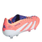 adidas Predator Firm Ground Football Boots – Orange/White - Image 5