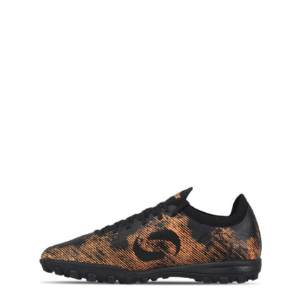 Sondico Turf Football Boots – Black/Orange – view 2