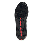 adidas Predator Junior Firm Ground Football Boots – Black/Red – view 6