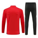 Mens Manchester United 2024/25 Half-Zip Sweater+Pant 14001 - Image 2