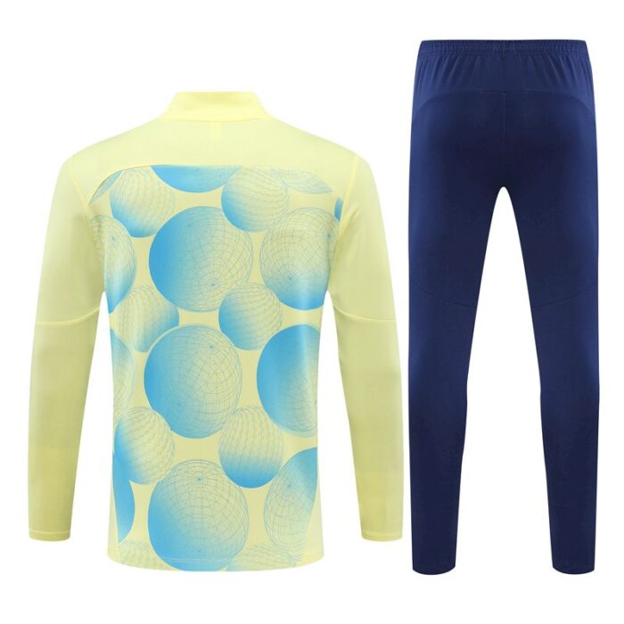 Mens Manchester City 2024/25 Half-Zip Sweater+Pant 14001 - Image 2