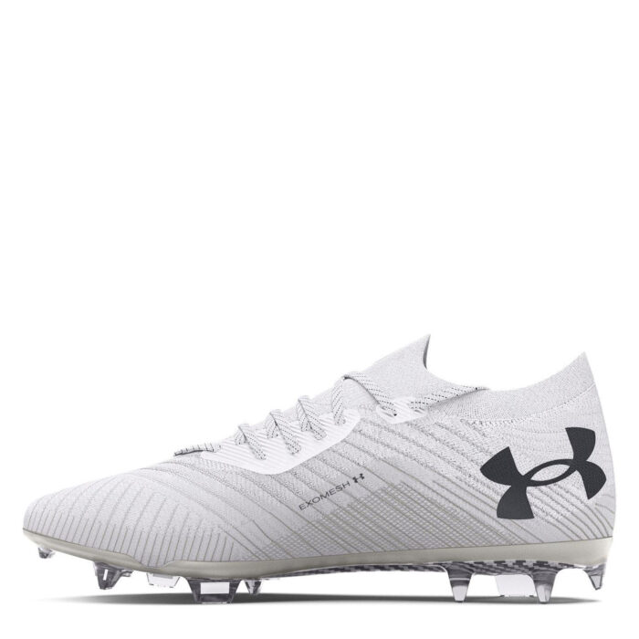 Under Armour Shadow Firm Ground Football Boots – White – view 2
