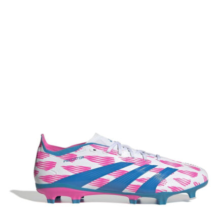 adidas Predator 24 Firm Ground Football Boots – White/Pink