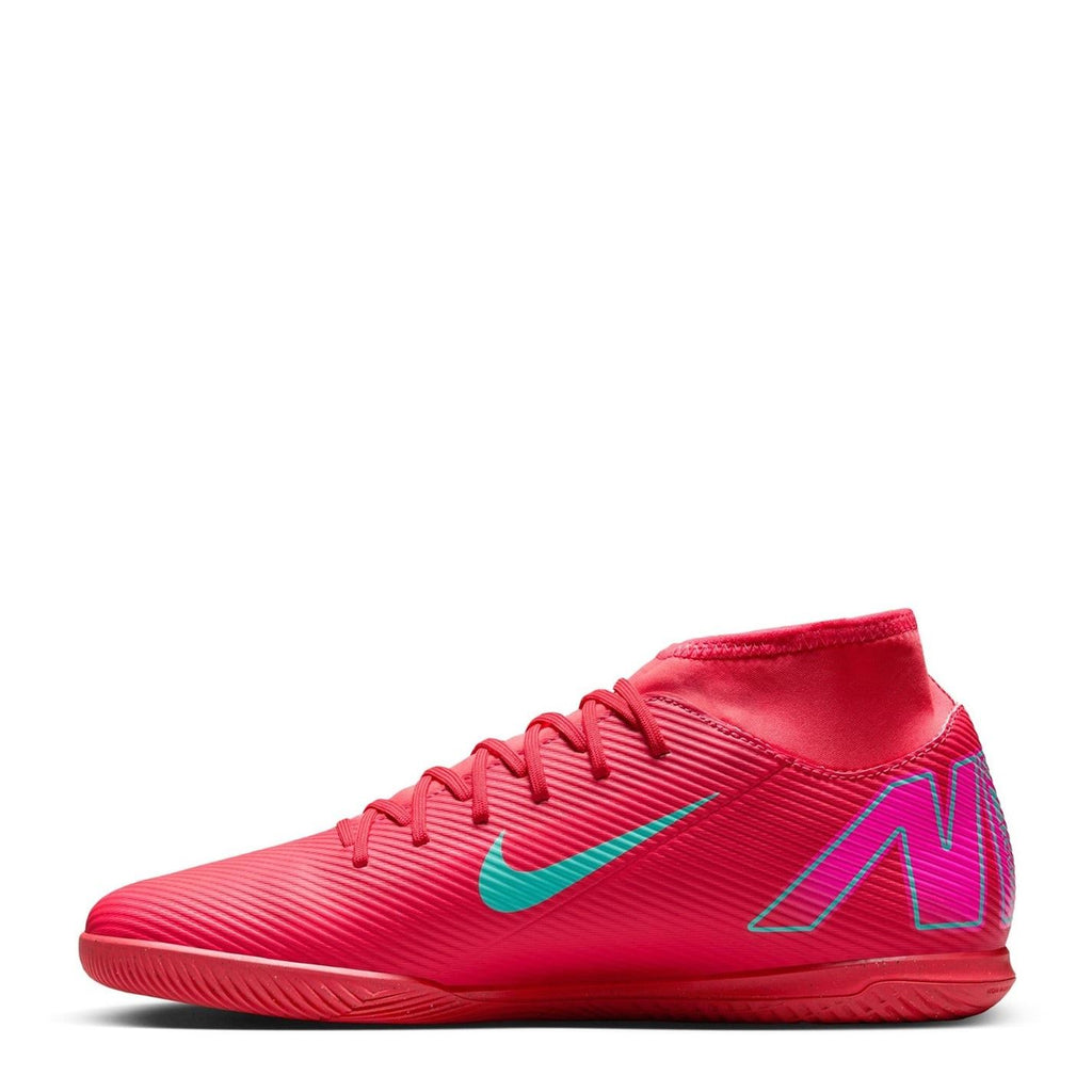 Nike Mercurial Superfly 10 Indoor Football Boots – Red/Green – view 2