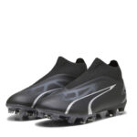 Puma Ultra Firm Ground Football Boots – Black/Asphalt – view 3