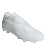 adidas X Crazyfast Firm Ground Football Boots – White/White - Image 3