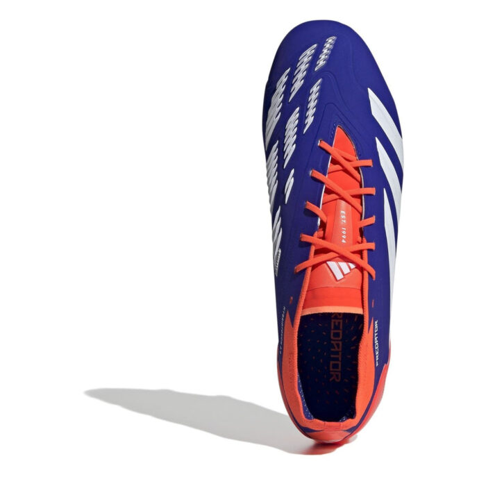 adidas Predator Junior Firm Ground Football Boots – lucid blue – view 5