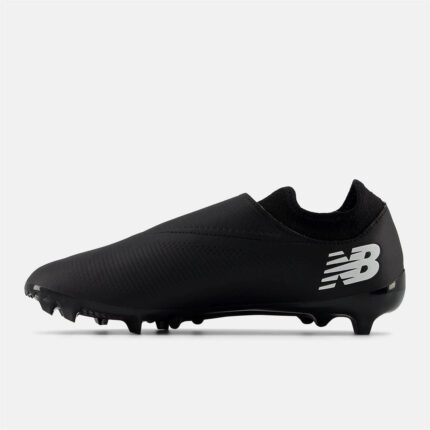 New Balance Furon V7+ Dispatch Firm Ground Football Boots – White/Black – view 2