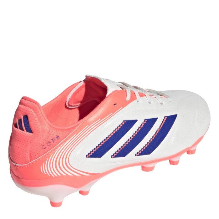 adidas Copa Pure 3 Junior Firm Ground Football Boots – Wht/Blue/Coral – view 4