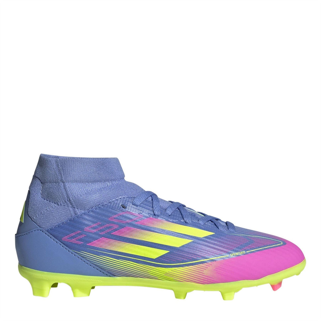 adidas F50 Junior Firm Ground Football Boots – Blue Fusion