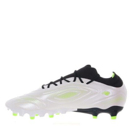 New Balance Mens Tekela Firm Ground Football Boots – White/Green – view 2