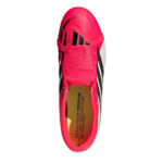 adidas Predator Fold Over Tongue Firm Ground Football Boots – Red/Blk/White – view 5