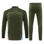 Mens Manchester City 2024/25 Half-Zip Sweater+Pant 14001 - Image 2