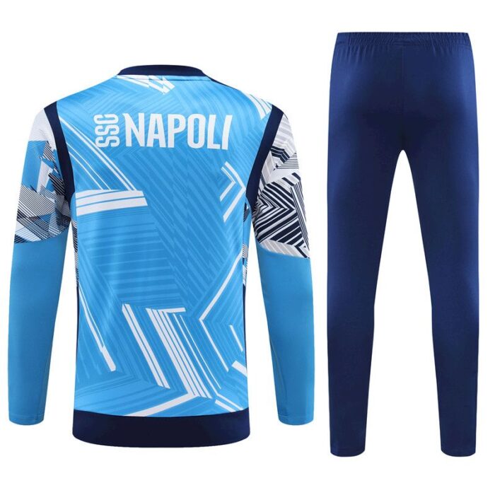 Mens Napoli 2024/25 Half-Zip Sweater+Pant 14001 - Image 2