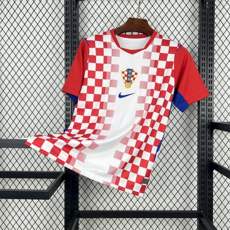 Mens Croatia 2026 World Cup Home Jersey 8