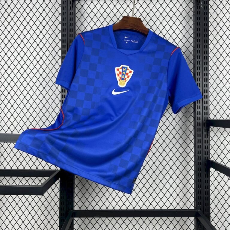 Mens Croatia 2026 World Cup Away Jersey 8