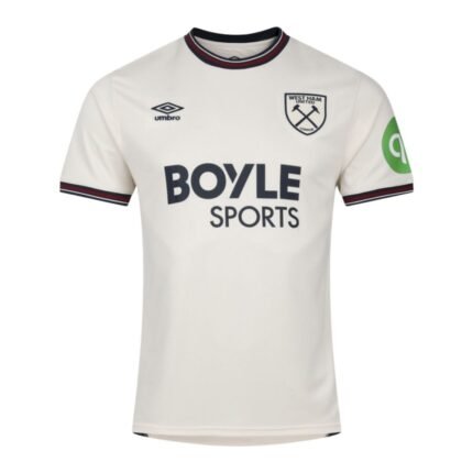 Mens West Ham United 2025/26 Away Jersey