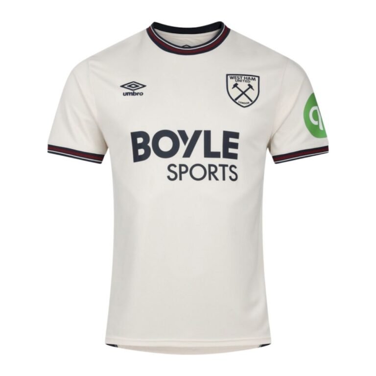 Mens West Ham United 2025/26 Away Jersey