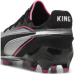 Puma King Junior Firm Ground Football Boots – Puma Silver - Image 5