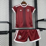 Kids Qatar 2026 World Cup Home Kit 2