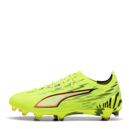 Puma Womens Ultra 5 Firm Ground Football Boots – Yellow/Black – view 2