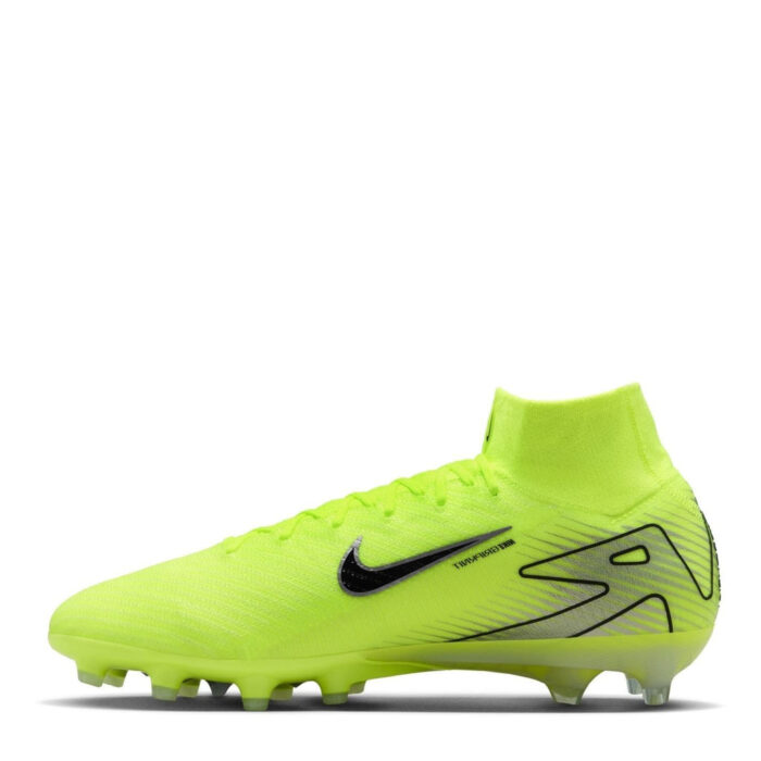 Nike Mercurial Superfly 10 Artificial Ground Football Boots – Volt/Black – view 2