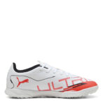 Puma Ultra Turf Football Boots – White/Black/Red – view 4