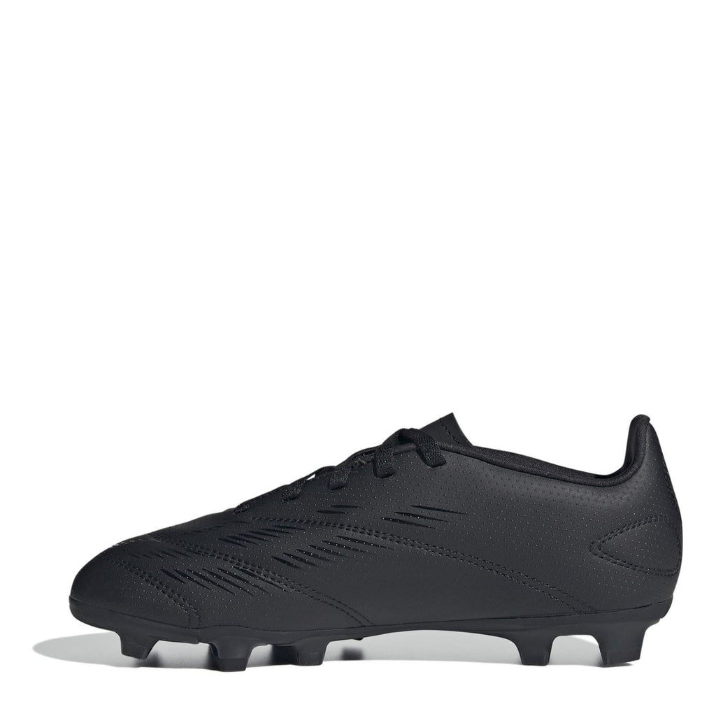 adidas Predator 24 Junior Firm Ground Football Boots – Black/Grey – view 2