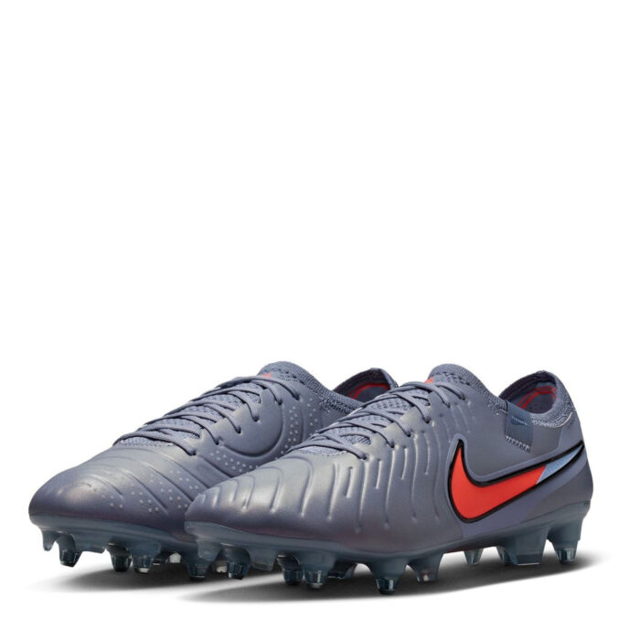 Nike Tiempo Legend 10 Soft Ground Football Boots – Blue/Black – view 4