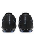 Nike Junior Firm Ground Football Boots – Black/Blue – view 5