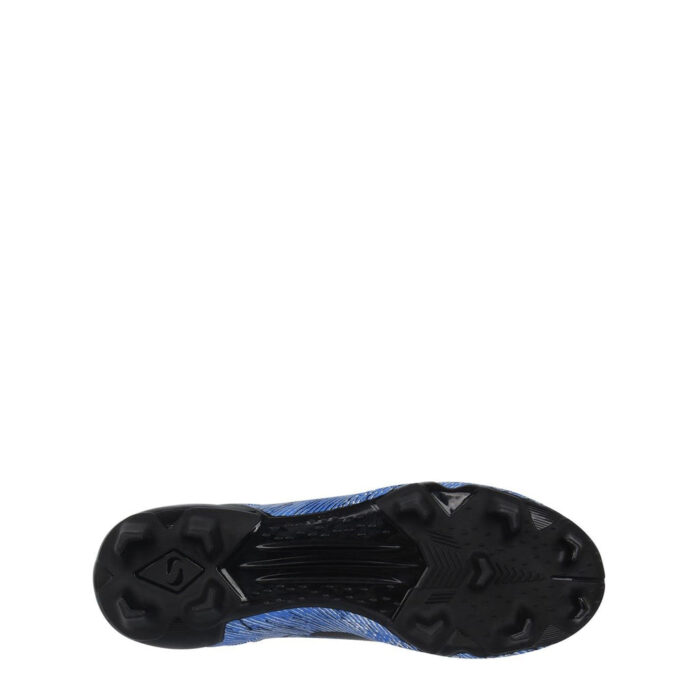 Sondico Blaze Junior Firm Ground Football Boots – Black/Blue – view 3