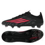 adidas F50 Firm Ground Football Boots – Black/Red – view 4