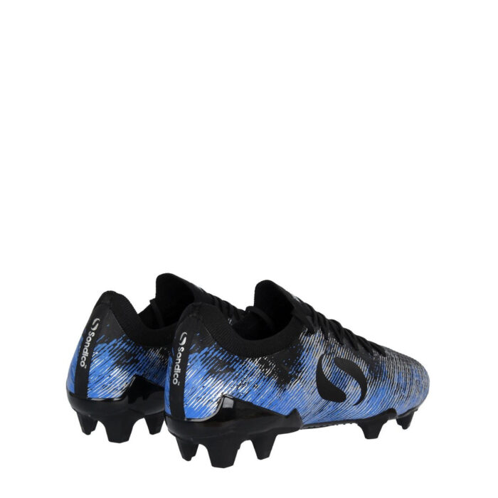Sondico Blaze Firm Ground Football Boots – Black/Blue – view 5