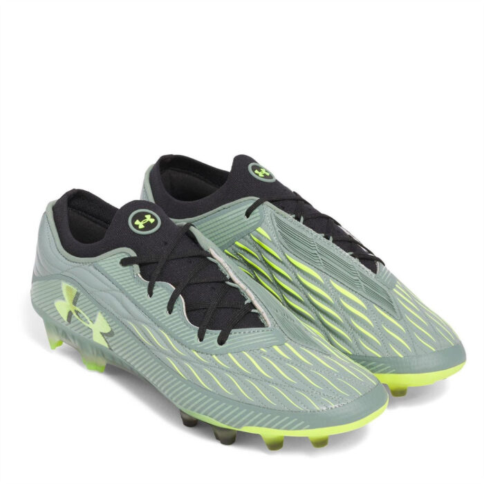 Under Armour Magnetico Select 4 Firm Ground Football Boots – Silica Green – view 5