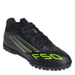 adidas F50 Messi Junior Turf Football Boots – Black/Lemon – view 3