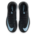 Nike Mercurial Vapor 16 Junior Indoor Football Boots – Black/Blue – view 6