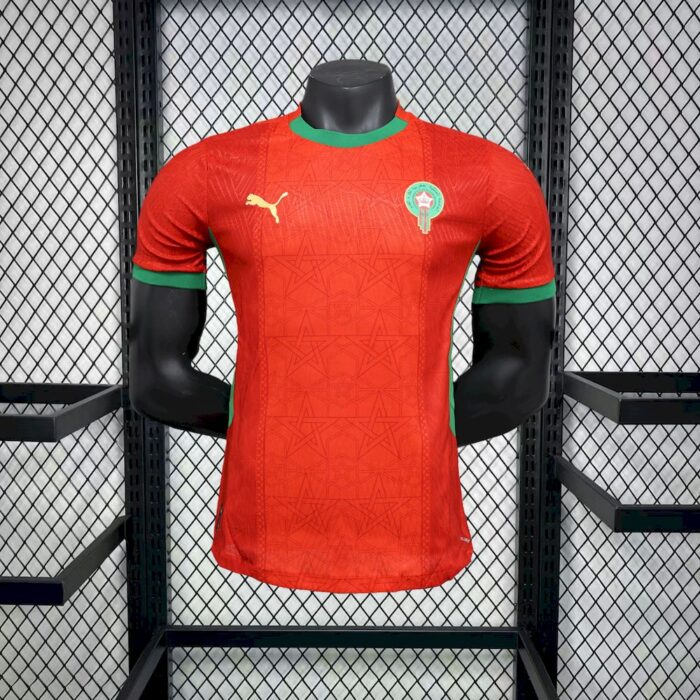 Mens Morocco 2026 World Cup Home Jersey Player Version 9