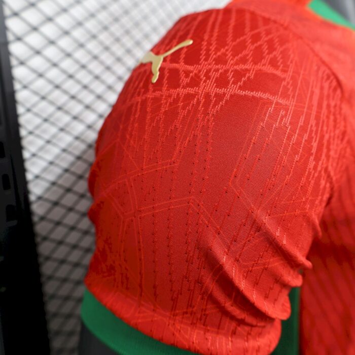 Mens Morocco 2026 World Cup Home Jersey Player Version 4