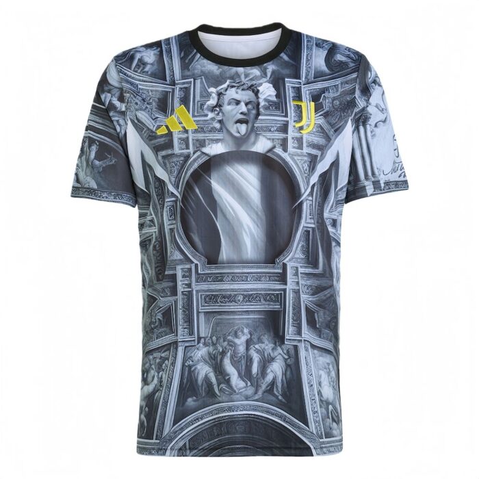 Mens Juventus 2025/26 Pre-Match Jersey 2