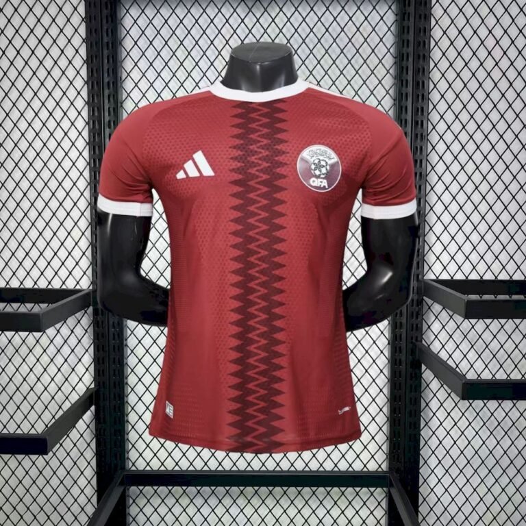 Mens Qatar 2026 Home Jersey Player Version 10