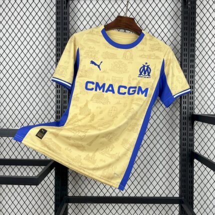 Mens Olympique Marseille 2025/26 Fourth Jersey 9