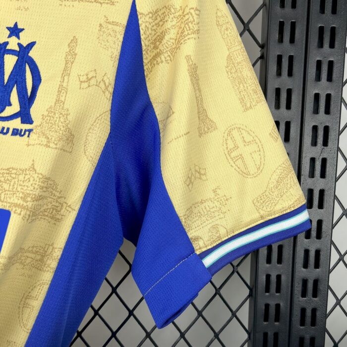 Mens Olympique Marseille 2025/26 Fourth Jersey 4