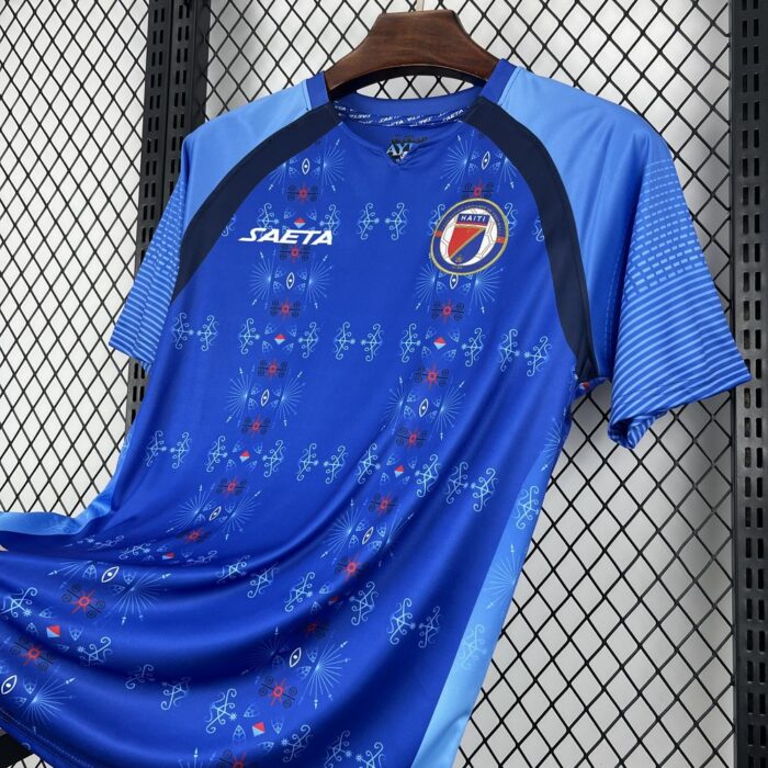 Mens Haiti 2026 World Cup Home Jersey 3